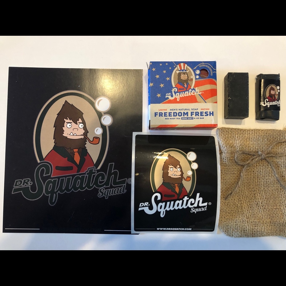 DR.Squatch Limited Edition Freedom Fresh Soap Bar